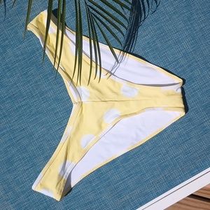 Out from under polkadot bikini bottoms